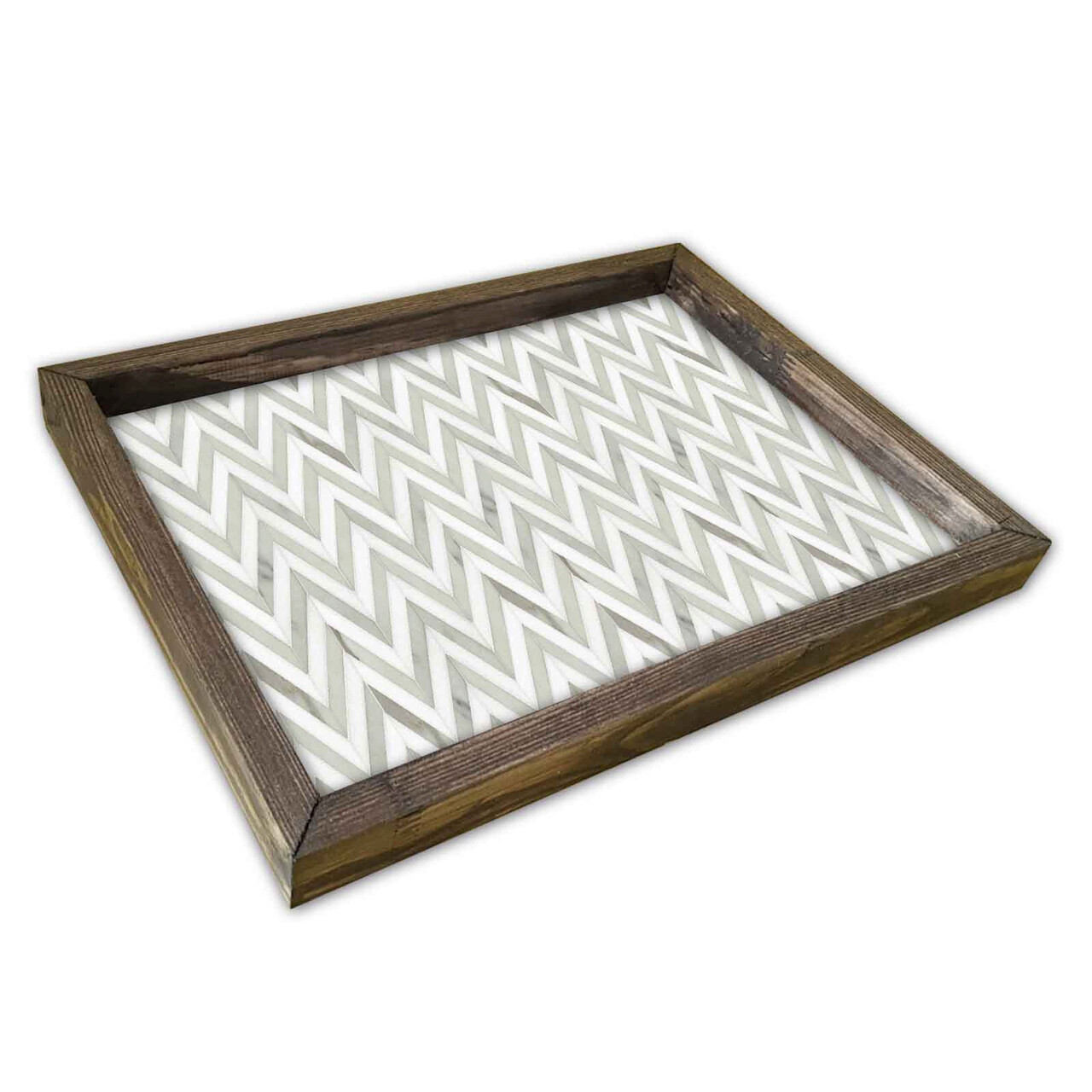 Tava pentru servire, AT-010, 30x40 cm, Multicolor - imagine 3